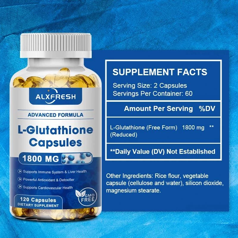 Alxfresh Glutathione Collagen Capsules 120PCS thumbnail 8