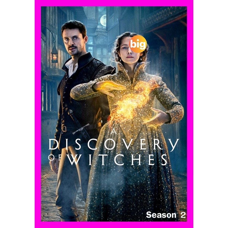 DVD ซีรีส์ฝรั่ง (ไม่มีซับ ไทย) A Discovery of Witches Season 2 (2021) 10 ตอน เสียง อังกฤษ | ซับ อังกฤษ
