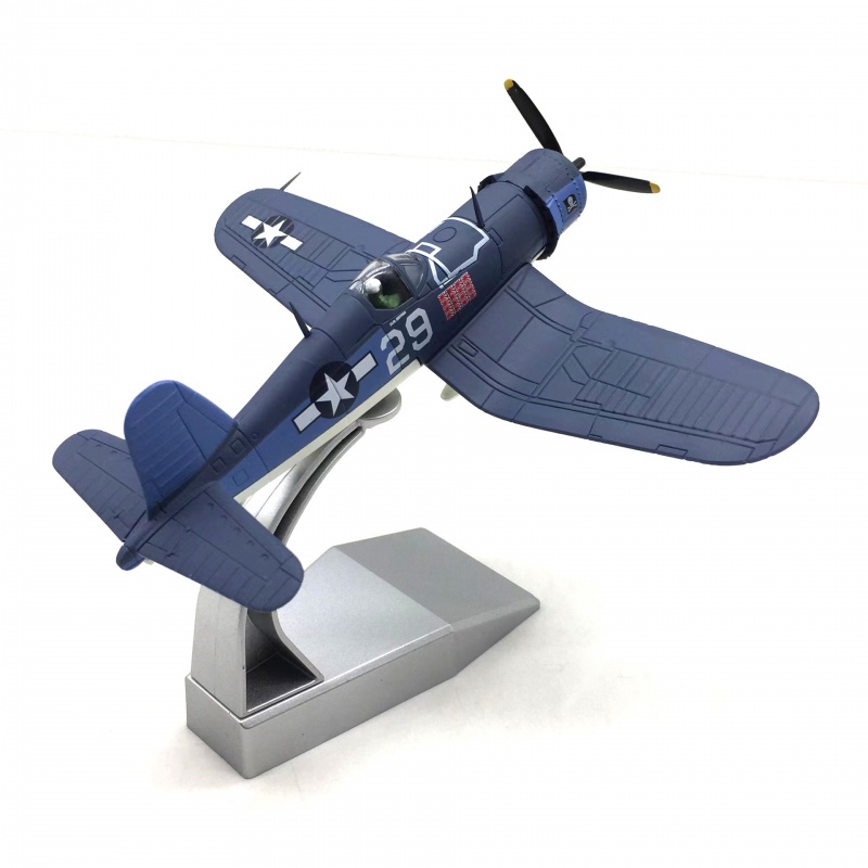 โมเดลเครื่องบินรบโจรสลัด Us Navy F4u Pirate Ship-Based Land-Based 1:72 ของขวัญ สําหรับตกแต่ง