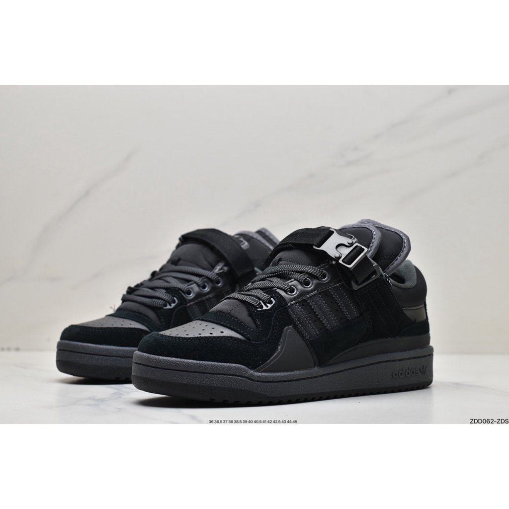 Adidas Bad Bunny original Forum men's skateboard running shoes casual sports fashion แฟชั่น