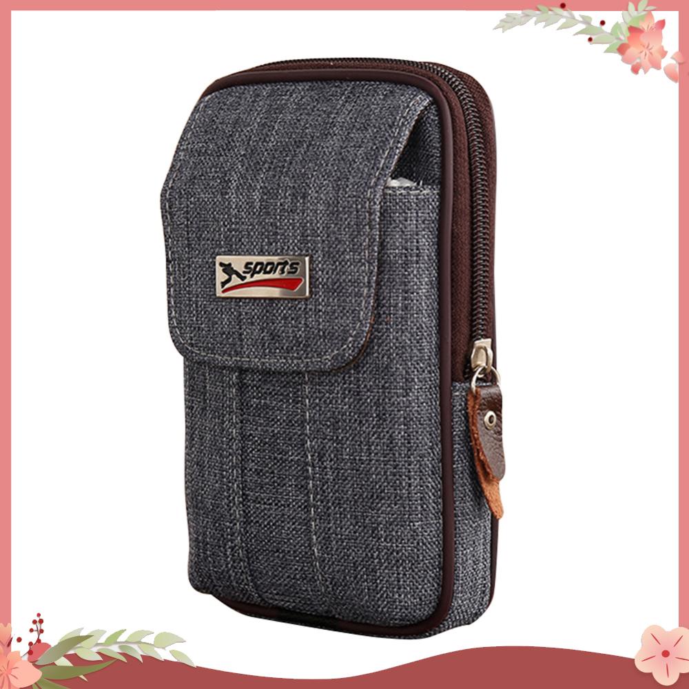 เจนนิเฟอร์ ❥    ใหม่ ที่วางโทรศัพท์มือถือ ผ้าแคนวาส มีซิป เหมาะกับการวิ่งจ๊อกกิ้ง เล่นกีฬากลางแจ้ง สําหรับผู้ชาย