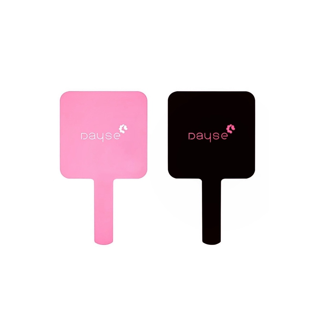 ♦️ของแท้·ส่งด่วน·ถูก♦️Dayse Make Up Mirror #AC007 : เดย์ซี่ กระจก กระจกพกพา กระจกแต่งหน้า มีด้ามจับ 