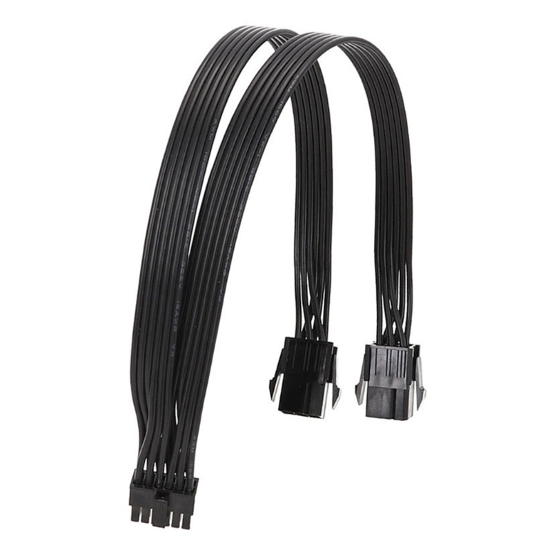 TG 12-Pin ถึง 2 6Pin PCIe GPU สายไฟสําหรับ RTX30 Series สายไฟ 30 ซม. 11 8in สําหรับกราฟิกการ์ด