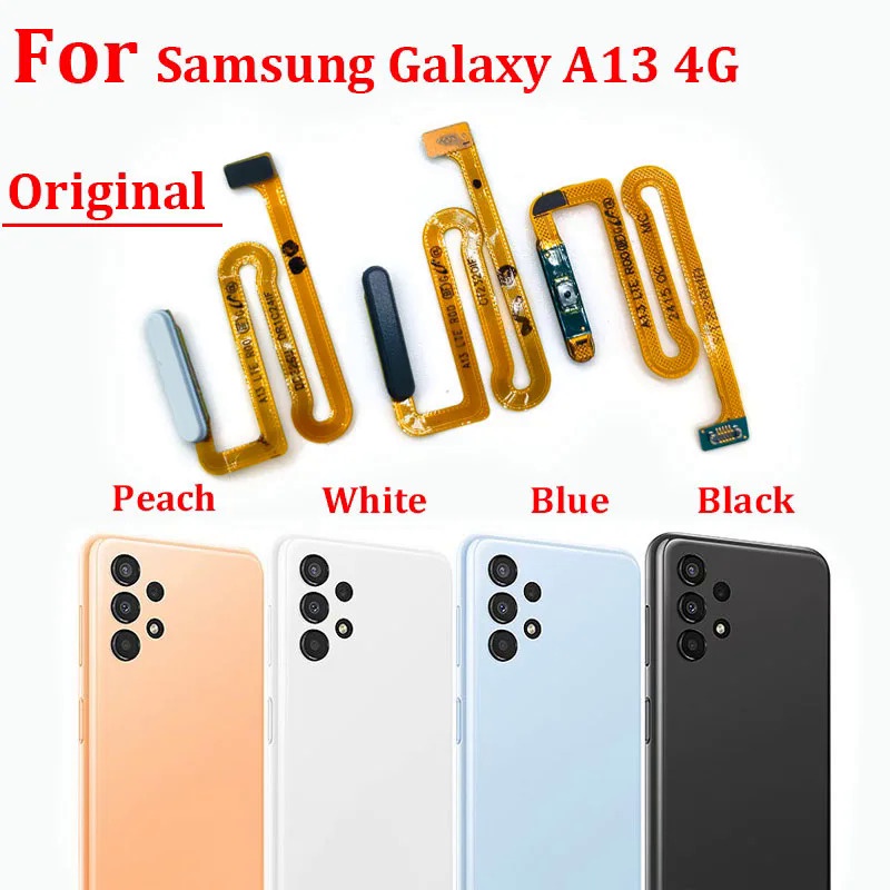 อะไหล่ปุ่มสวิตช์เซนเซอร์ลายนิ้วมือ แบบเปลี่ยน สําหรับ Samsung Galaxy A13 4G 5G