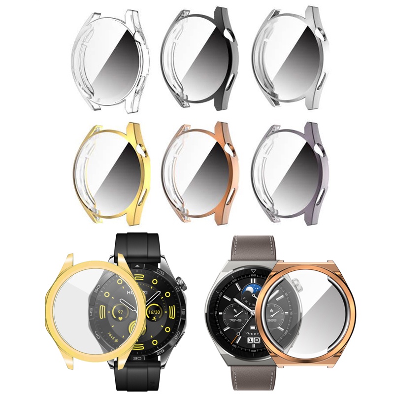 เคสป้องกันหน้าจอ สําหรับ Huawei watch GT 4 3 2 41/46 มม. 42 มม. 43 มม. Honor watch 4 pro
