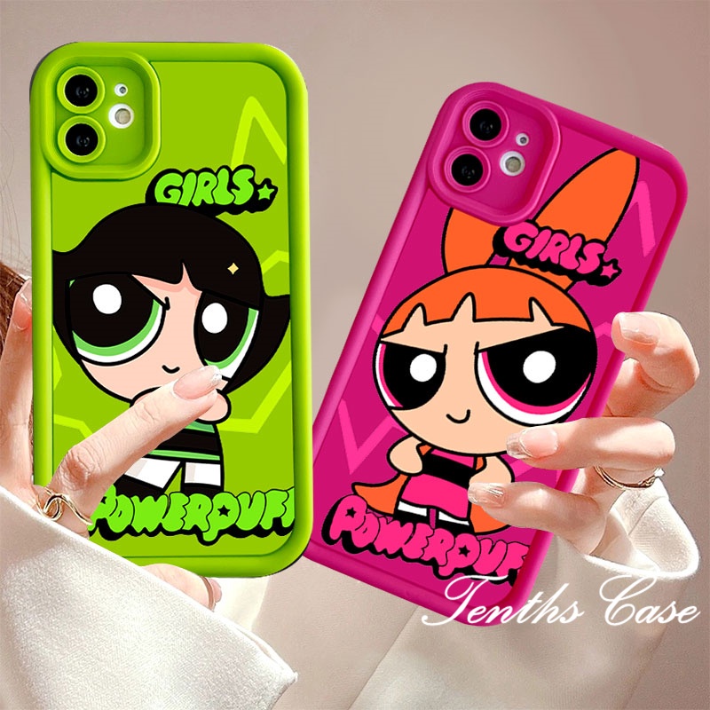 เคสโทรศัพท์มือถือแบบนิ่ม กันกระแทก ลายการ์ตูน Powerpuff Girls น่ารัก สําหรับ Samsung A72 A55 A35 A15 A25 A05s A54 A14 A34 A04E A24 A23 A13 A52s A03s A02s A12 A22 A51 A32 A30s A50s