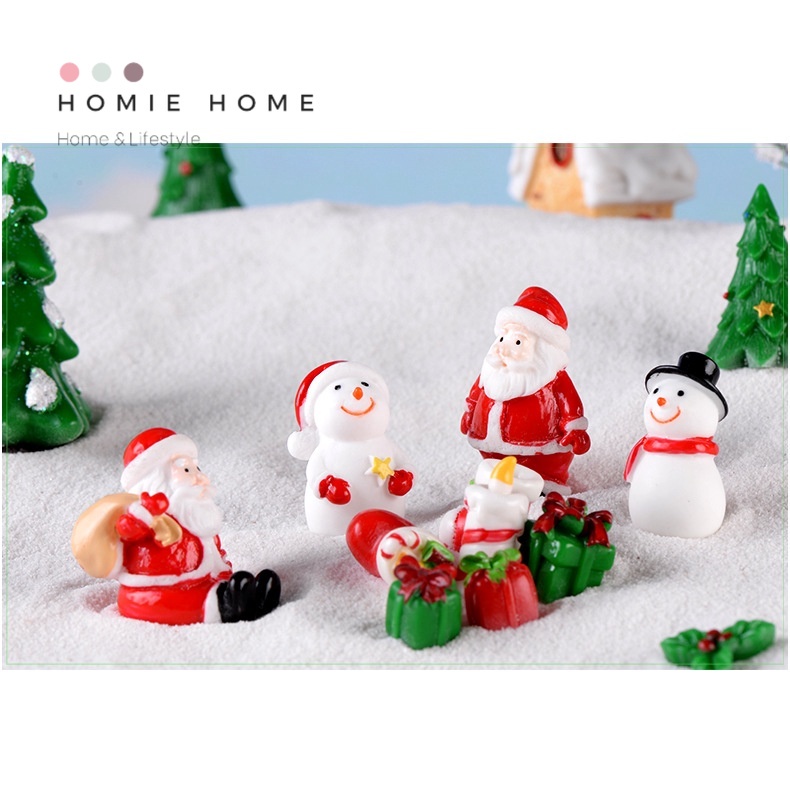 HH-896 ของตกแต่งคริสมาส ต้นคริสมาส มนุษย์หิมะ รูปปั้นซานต้า ตกแต่งXmas