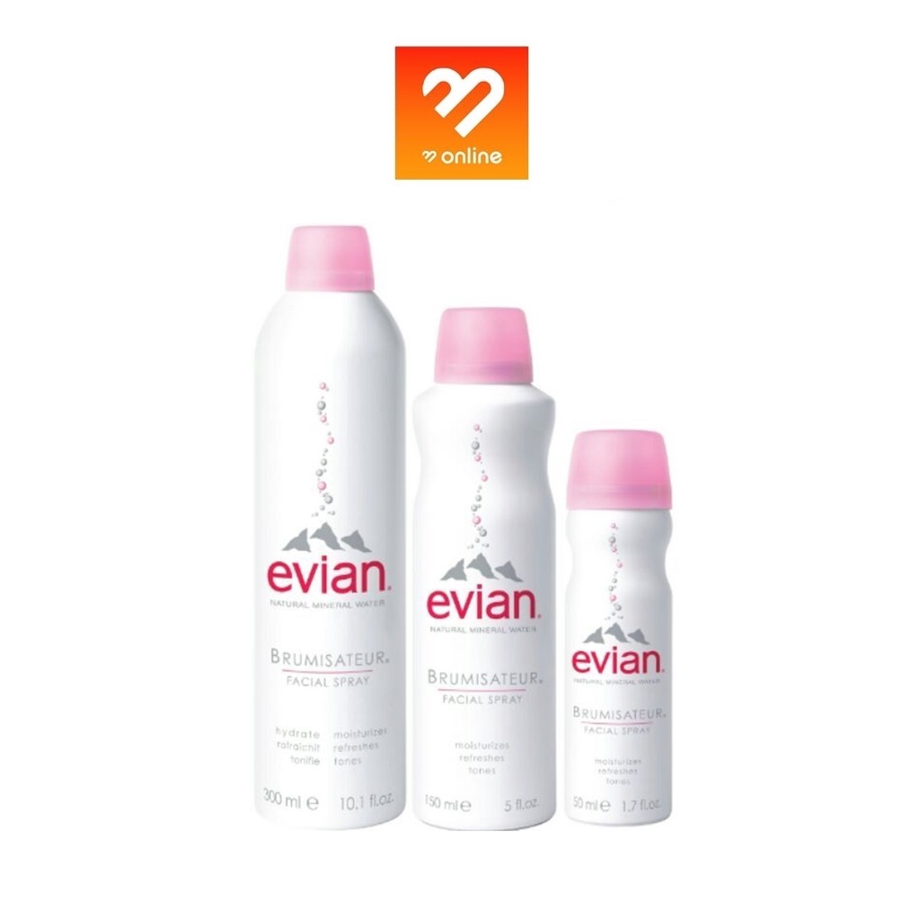 Evian สเปรย์น้ำแร่ธรรมชาติ เอเวียง Evian facial spray