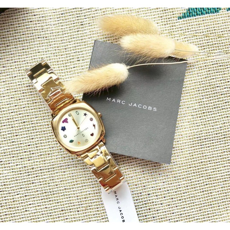 พร้อมสต็อก ！Marc jacobs MJ3548 MJ3549 MJ3550 - 34 mm 100% authentic brand name for women