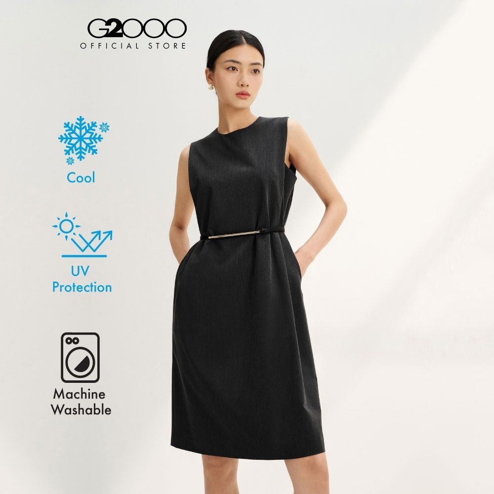 G2000 เดรสสำหรับผู้หญิง ทรง Shift Shape รุ่น 4123216299 BLACK