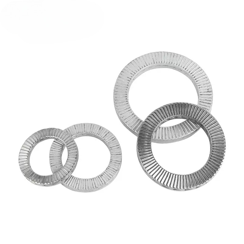 304 สแตนเลส Double Stack เครื่องซักผ้าล็อคตัวเอง M3-M42 (XD-TH)