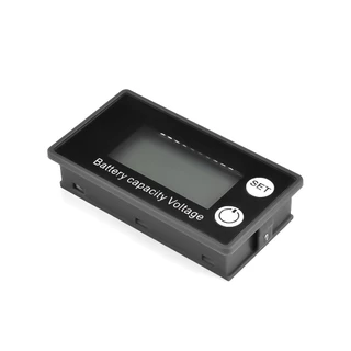 Pcbfun 6133A โวลต์มิเตอร์ดิจิทัล มิเตอร์ 6133A LCD DC8-100V แบตเตอรี่
