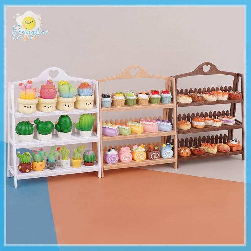 [ร้อน] 1/12 ตุ๊กตาชั้นวางจอแสดงผลชั้นวางขนมปังขาตั้งดอกไม้รุ่นบ้านตุ๊กตาเฟอร์นิเจอร์ตกแต่งตุ๊กตาเครื่องใช้ในบ้าน [ใหม่] ราคา ถูกที่สุด ดีลบีเคเค