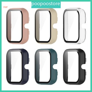 Poop เคสนาฬิกาข้อมืออัจฉริยะ พร้อมฟิล์มนิรภัย แบบเปลี่ยน สําหรับ AmazfitBIP U POP