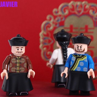 Javier ของเล่นตัวต่อฟิกเกอร์ รูปราชาจีนโบราณ เพื่อการเรียนรู้ สําหรับเด็ก