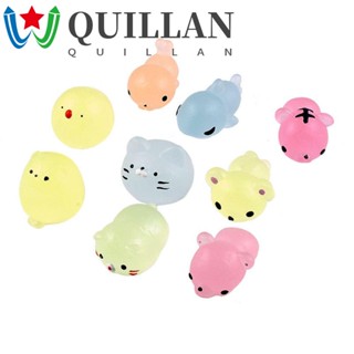 Quillan Mochi ของเล่น ของขวัญวันเกิด 5 ชิ้น สําหรับเด็ก มินิ นุ่ม เหนียว เรืองแสง Mochi