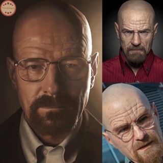 Home Breaking Bad Professor Mr. หน้ากากยาง สีขาว สําหรับแต่งคอสเพลย์ฮาโลวีน