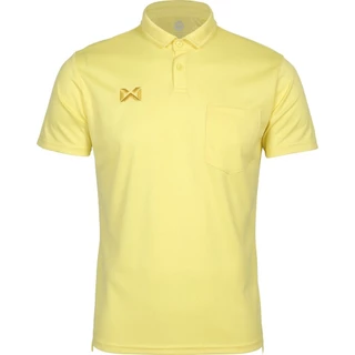 WARRIX รุ่น PIQUE PLUS มีกระเป๋าอกเสื้อ (WA-221PLACL30) เสื้อโปโลวอริกซ์สีล้วน ของแท้100%