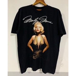 เสื้อยืดแขนสั้น พิมพ์ลาย Marilyn Monroe Marilyn Monroe สไตล์ฮิปฮอป แฟชั่นเรโทร สําหรับผู้ชาย