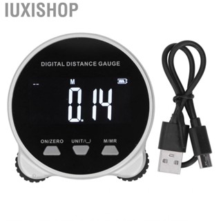 Iuxishop Digital Tape Measure ABS Silver Black Compact Display Roller Ruler