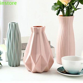 Instore Morandi แจกันกระถางต้นไม้ บอนไซ เรียบง่าย ของขวัญ สําหรับตั้งโต๊ะ