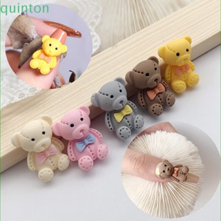 Quinton เครื่องประดับตกแต่งเล็บ 3D สไตล์ญี่ปุ่นน่ารัก DIY