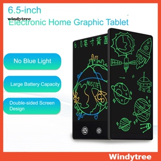 [W&amp;T] บอร์ดวาดภาพกราฟฟิค หน้าจอสองด้าน 65 นิ้ว ป้องกันสายตา พร้อมปากกา หน้าจอ LCD ไม่มีแสงสีฟ้า กันน้ํา สําหรับบ้าน