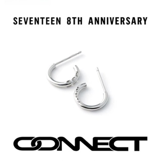 Kpop Idol SEVENTEEN 8th Anniversary Merch CONNECT SEUNGKWAN BOO ต่างหูลายนูน ของขวัญสําหรับรถยนต์