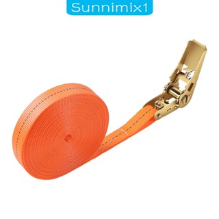 [Sunnimix1] สายรัดกระเป๋าเดินทาง สีส้ม กว้าง 2.5 ซม.