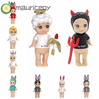 Mauriceoya โมเดลฟิกเกอร์ PVC รูปการ์ตูนอนิเมะ Angel Series Rabbit Sonny Angel น่ารัก สําหรับตกแต่งเค้กวันเกิด