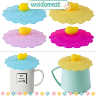 Wisdomest ฝาครอบแก้ว ป้องกันฝุ่น ทนความร้อน 2 ชิ้น