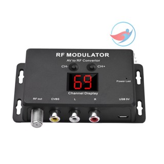 M60 RF Modulator AV เป็น RF ตัวแปลง ขายดี 1