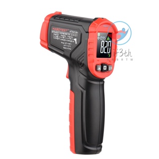 HABOTEST HT641A+ Infrared Thermometer -58~752℉ Non-contact Digital Handheld Heat Temperature  IR Laser Surface Temperature Meter with Emissivity for Industrial Cooking Grill