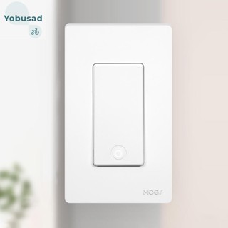 [Yobusad.th] Moes สวิตช์ไฟอัจฉริยะ ทํางานร่วมกับ Alexa Google Home WiFi Smart Wall Light Switch