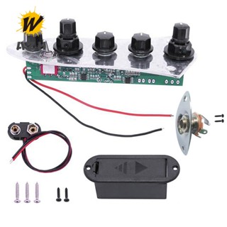 แผ่นควบคุมเสียงเบส แจ๊ส JB 5 สาย สําหรับสายกีตาร์ เบส 4/5 JB07