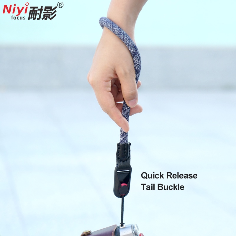 สายคล้องข้อมือไนล่อน สําหรับกล้อง SLR Sony A7M4 A7R4 Fuji XS10 XT5 Nikon Z30 Canon 5D R5 R6