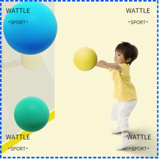 Wattle ลูกบาสเก็ตบอล แบบเด้งกลับ เสียงเบา ความหนาแน่นสูง น้ําหนักเบา จับง่าย บีบได้ สําหรับเล่นกีฬากลางแจ้ง