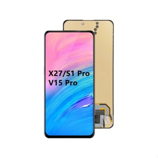 อะไหล่หน้าจอสัมผัสดิจิทัล Lcd แบบเปลี่ยน สําหรับ Vivo X27 TFT Vivo V15 pro S1 pro 1818