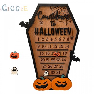 ⭐NEW ⭐Halloween Calendar Advent Calendar Craft Beautiful Decoration Gifts Wooden