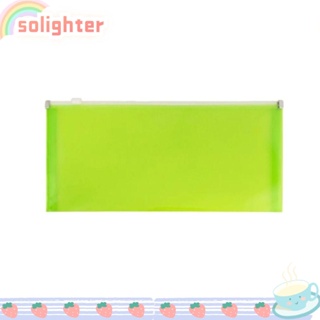 SOLIGHTER ซองซิปพลาสติก อเนกประสงค์ 12 ชิ้น