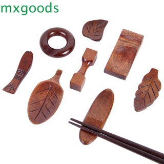 Mxgoods ที่วางตะเกียบไม้ สไตล์วินเทจ สําหรับทําอาหาร
