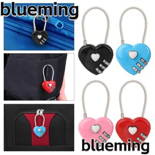 Blueming2 ตัวล็อกกระเป๋าเดินทาง รูปหัวใจ 3 หลัก ใส่รหัสผ่าน 1 ชิ้น