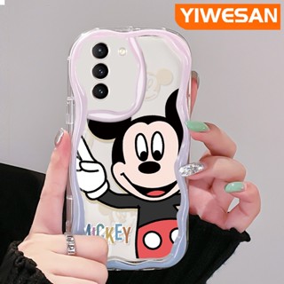 เคสโทรศัพท์มือถือ ซิลิโคนนิ่ม ใส ลายการ์ตูนมิกกี้เมาส์น่ารัก สีสันสดใส สําหรับ Samsung galaxy S21 FE S21 Plus S21 Ultra S20 FE