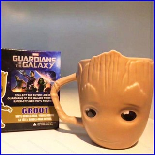 Gp1 แก้วกาแฟเซรามิค ลายมาร์เวล Guardians of the Galaxy Groot Q Version สําหรับเด็ก ตกแต่งบ้าน PG1