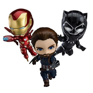 โมเดลฟิกเกอร์ Gsc Nendoroid Q Version Marvel Avengers 1037 Iron Spiderman ของเล่นสําหรับเด็ก