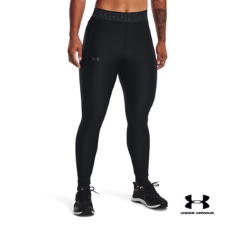 Under Armour UA Womens HeatGear® Branded Waistband Leggings อันเดอร์ อาร์เมอร์ กางเกงออกกำลังกาย สำหรับผู้หญิง