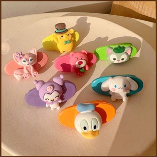 Ns2 กิ๊บติดผม ลายการ์ตูน Disney Sanrio kuromi Melody Gelatoni SN2 สําหรับผู้หญิง