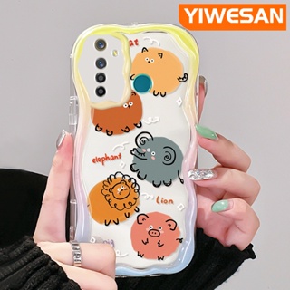 เคสโทรศัพท์มือถือ ซิลิโคนใส กันกระแทก ลายการ์ตูนสวนสัตว์น่ารัก สีสันสดใส สําหรับ Realme 5 5i 5s 5 Pro 6i Narzo 20A Q