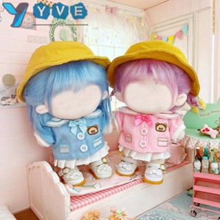 Yve เสื้อผ้าตุ๊กตาน่ารัก DIY สําหรับเด็กผู้หญิง