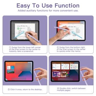 GOOJODOQ GD13 ปากกาสไตลัส สําหรับ iPad Pencil Air 4 5 Pro 11 12.9 2018 2020 2021 Mini 6